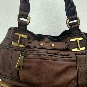 Beautiful leather Fifty-Four by Fossil handbag